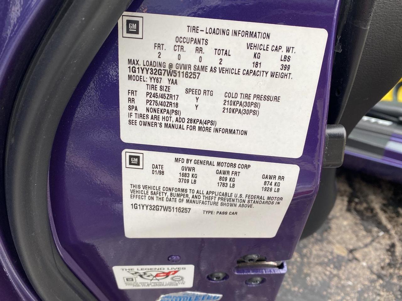 Chevrolet Corvette  1998