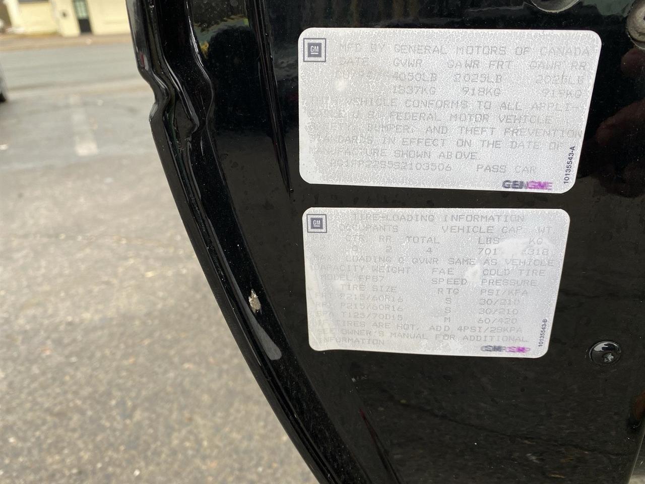 Chevrolet Camaro  1995