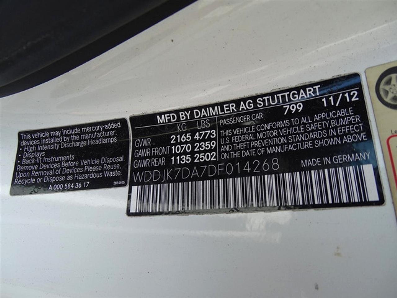 Mercedes-Benz SL-Class  2013