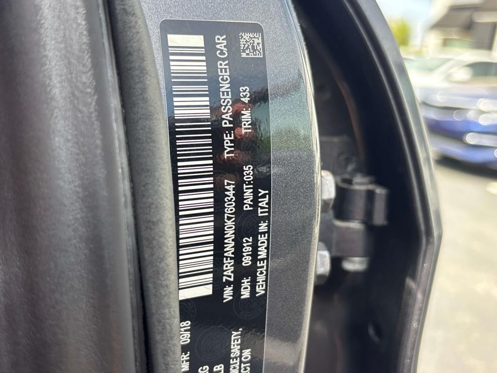 2019 Alfa Romeo Giulia AWD