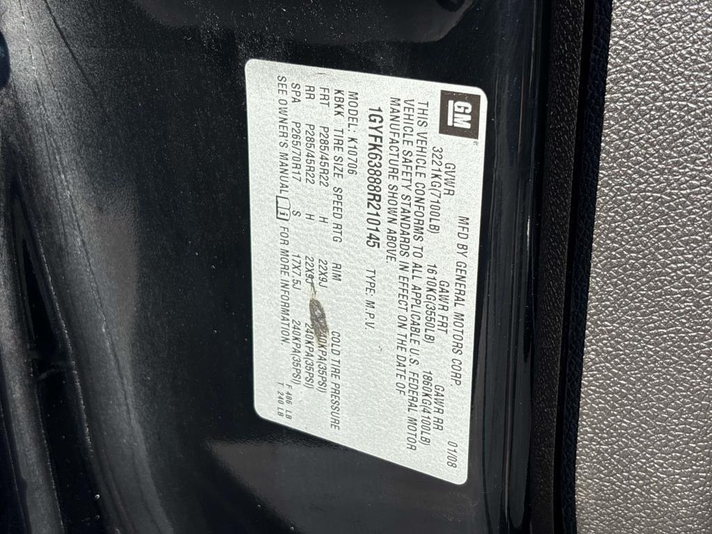 Cadillac Escalade  2008