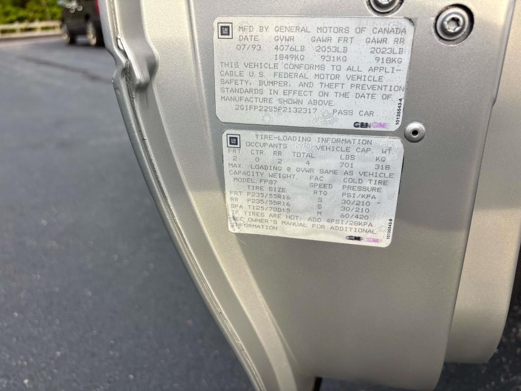 Chevrolet Camaro  1993