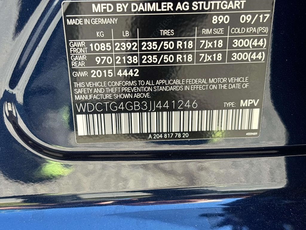 Mercedes-Benz GLA-Class  2018 Mercedes-Benz GLA-Class  2018