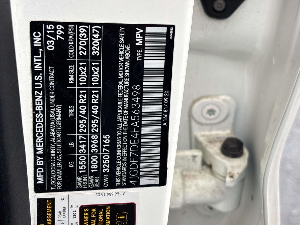 Mercedes-Benz GL-Class  2015 Mercedes-Benz GL-Class  2015