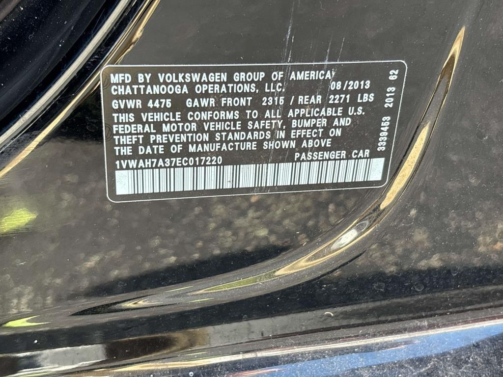 Volkswagen Passat  2014