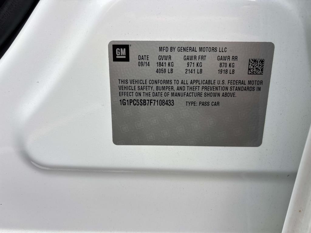 Chevrolet Cruze  2015