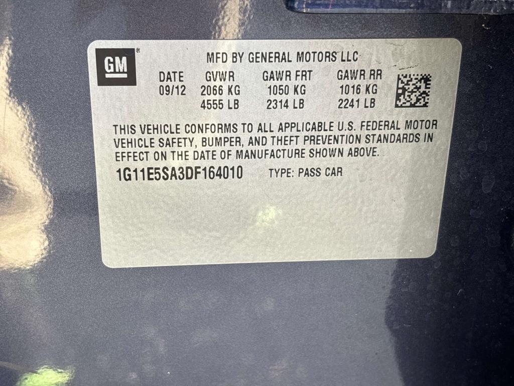 Chevrolet Malibu  2013