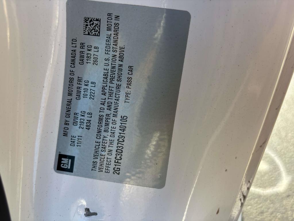 Chevrolet Camaro  2012