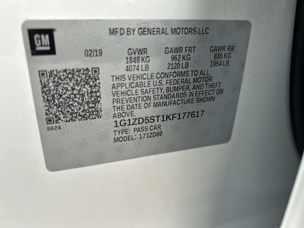 Chevrolet Malibu  2019