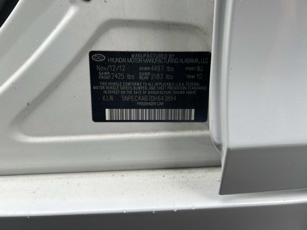 Hyundai Sonata  2013 Hyundai Sonata  2013