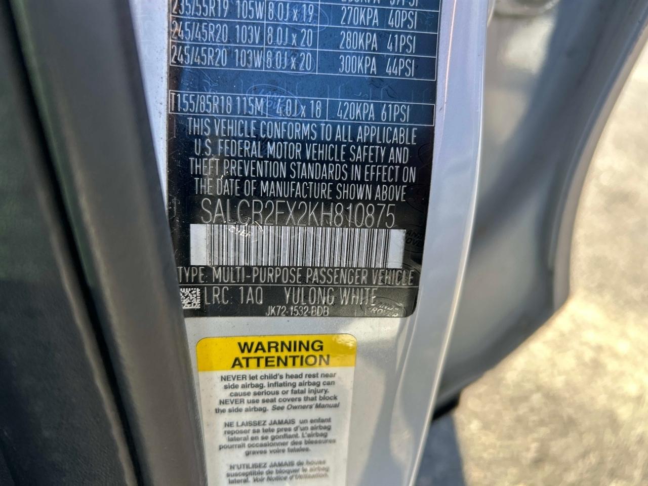 Land Rover Discovery Sport  2019