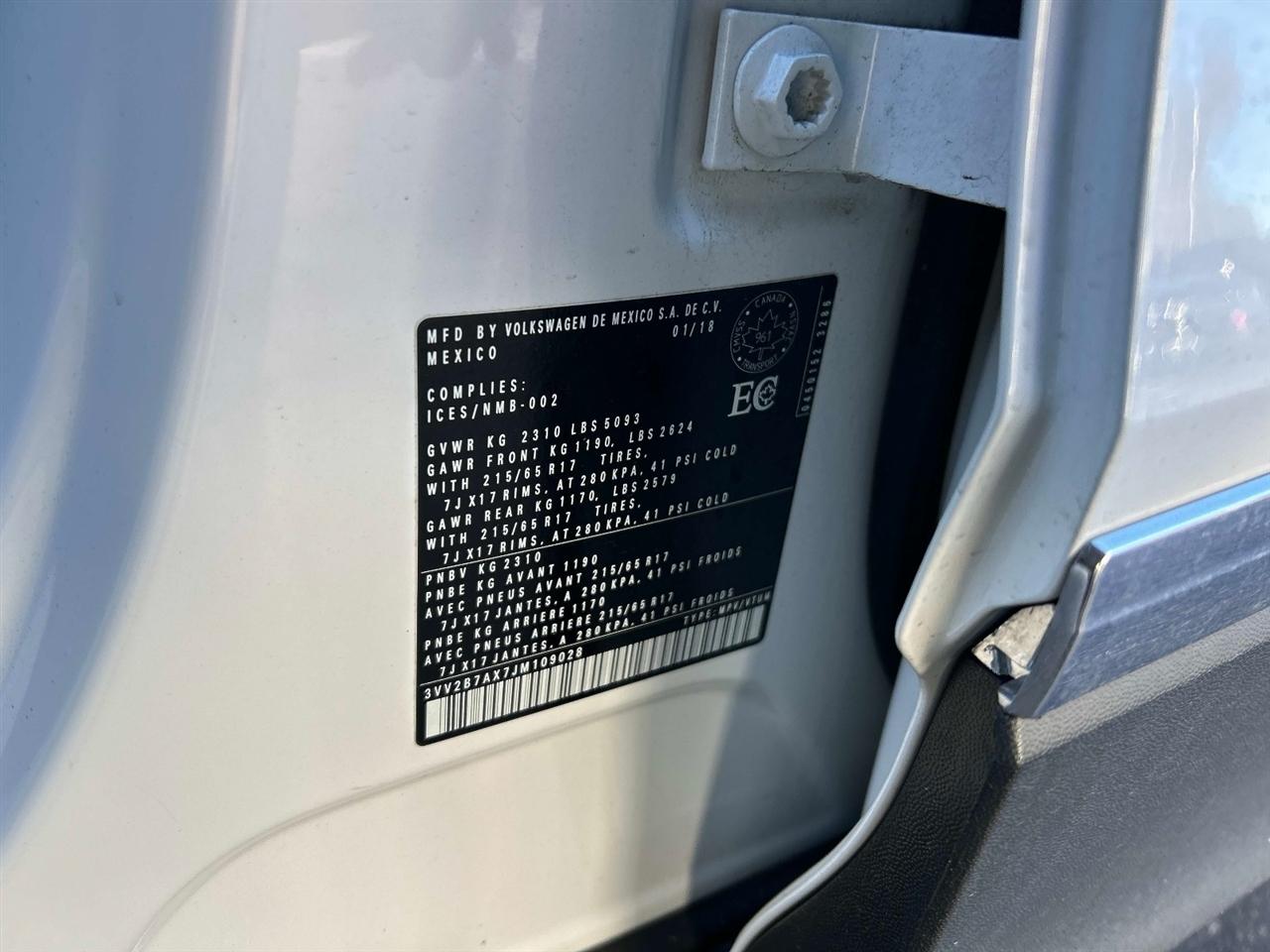 Volkswagen Tiguan  2018