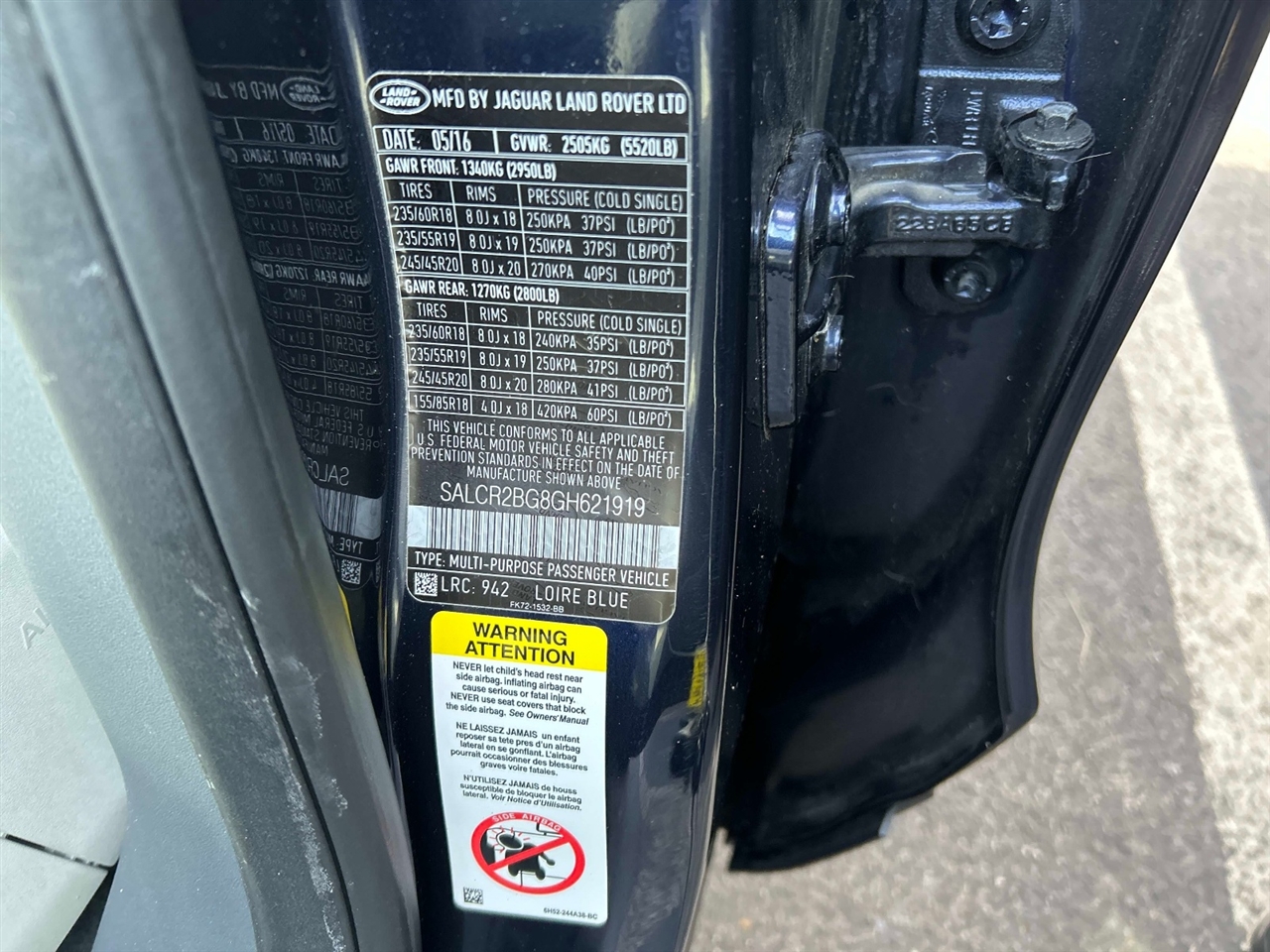 Land Rover Discovery Sport  2016