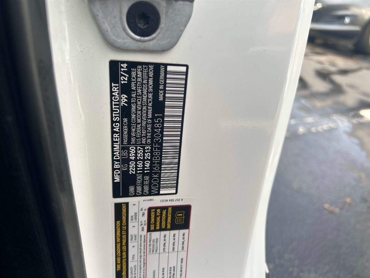 Mercedes-Benz E-Class  2015