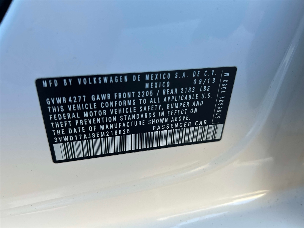 Volkswagen Jetta  2014