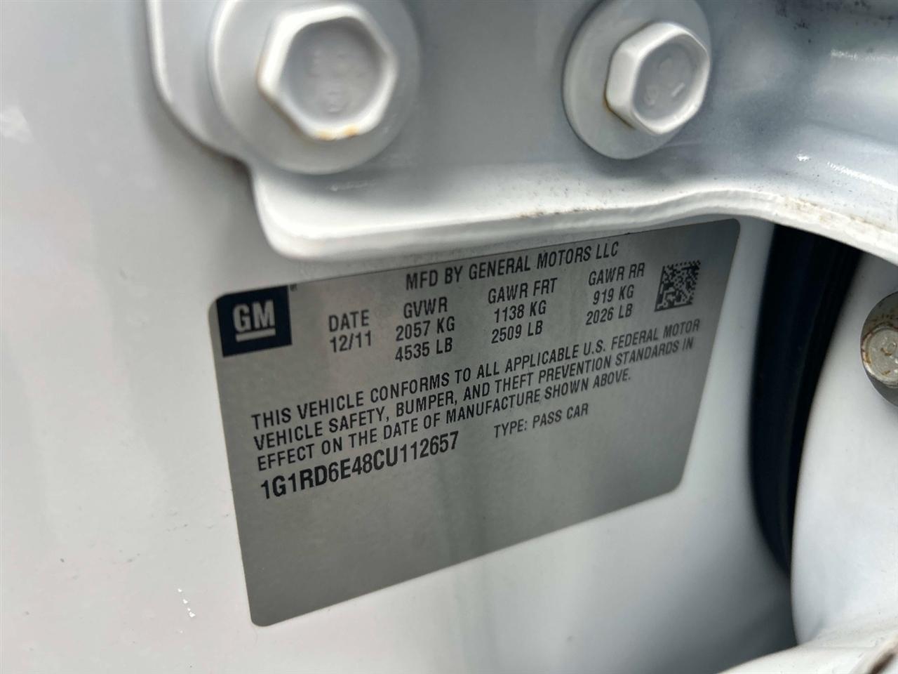 Chevrolet Volt  2012