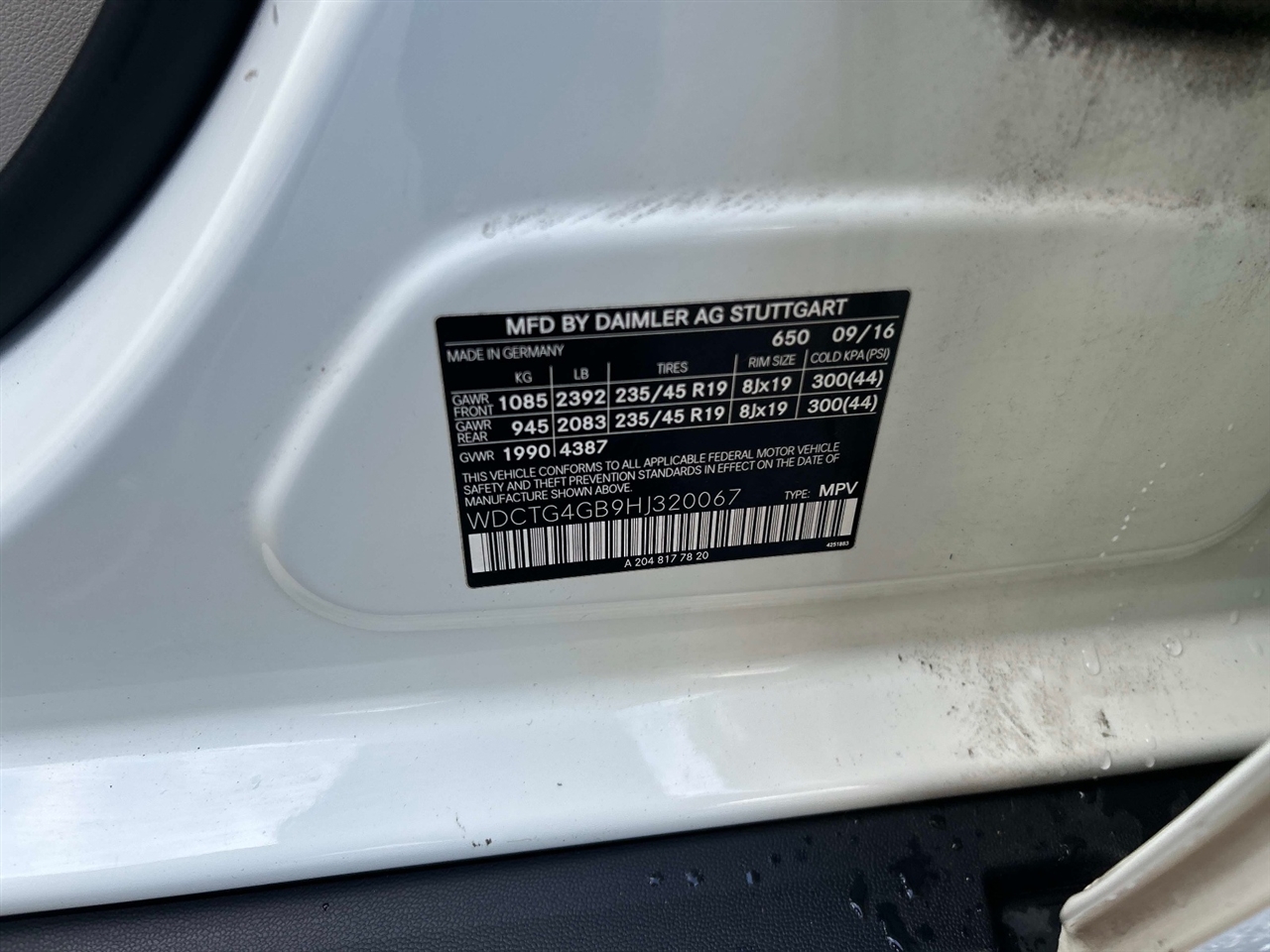 Mercedes-Benz GLA-Class  2017