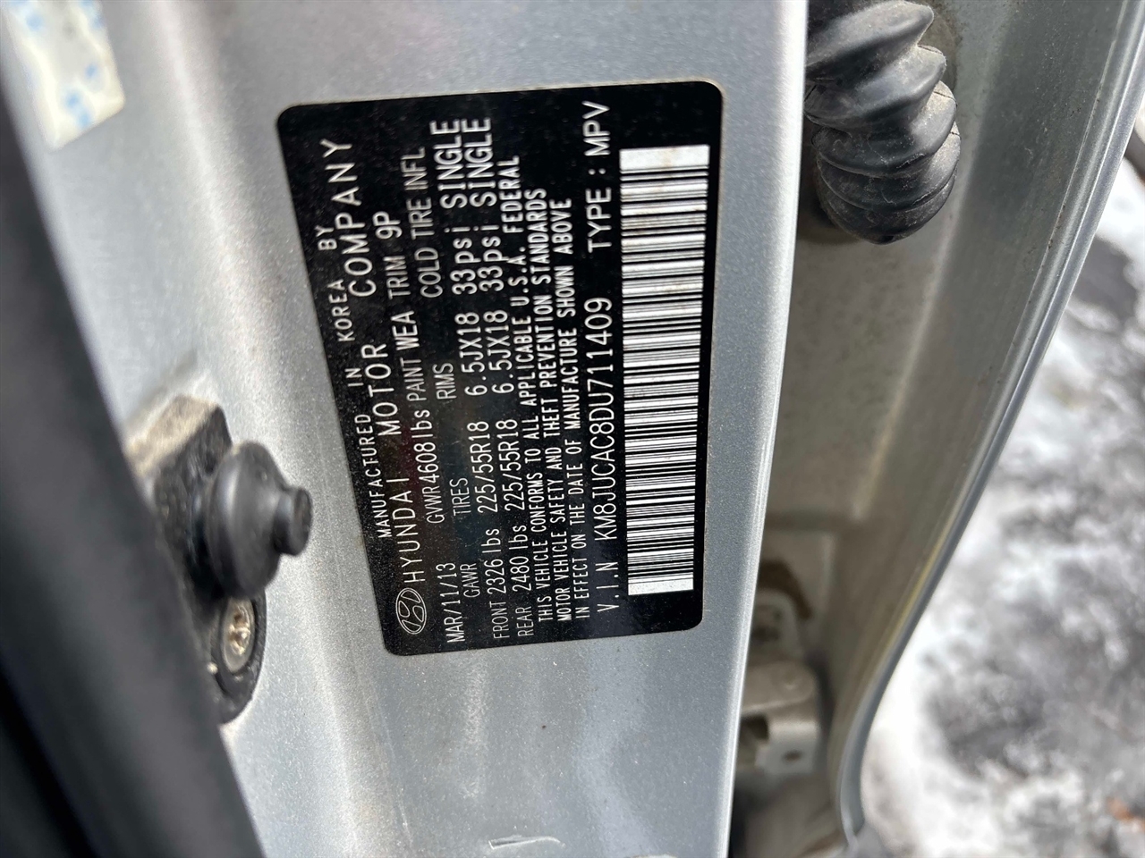 Hyundai Tucson  2013