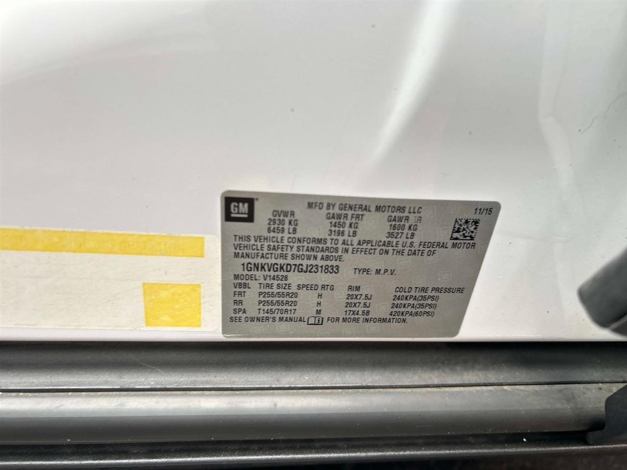 Chevrolet Traverse  2016