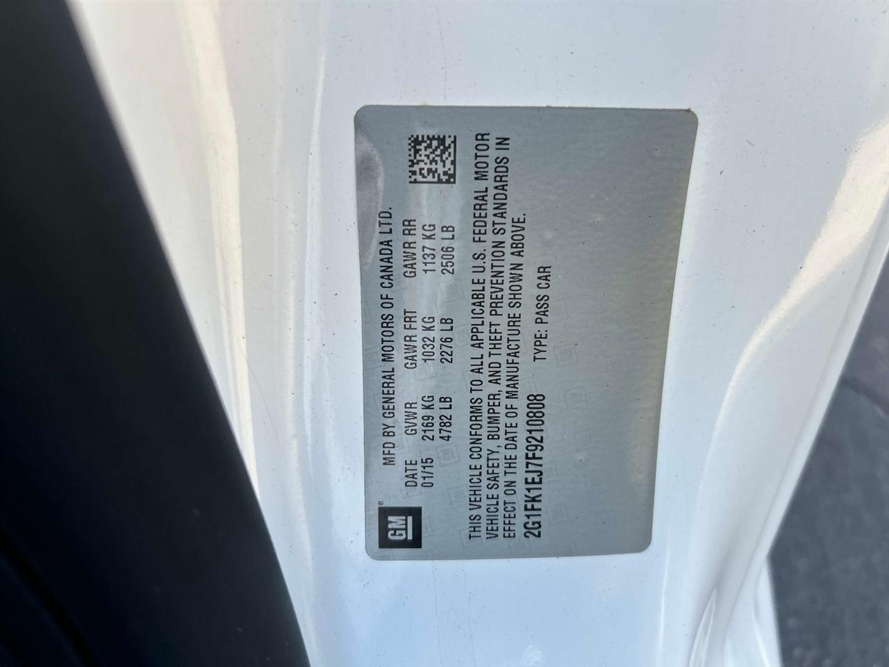 Chevrolet Camaro  2015