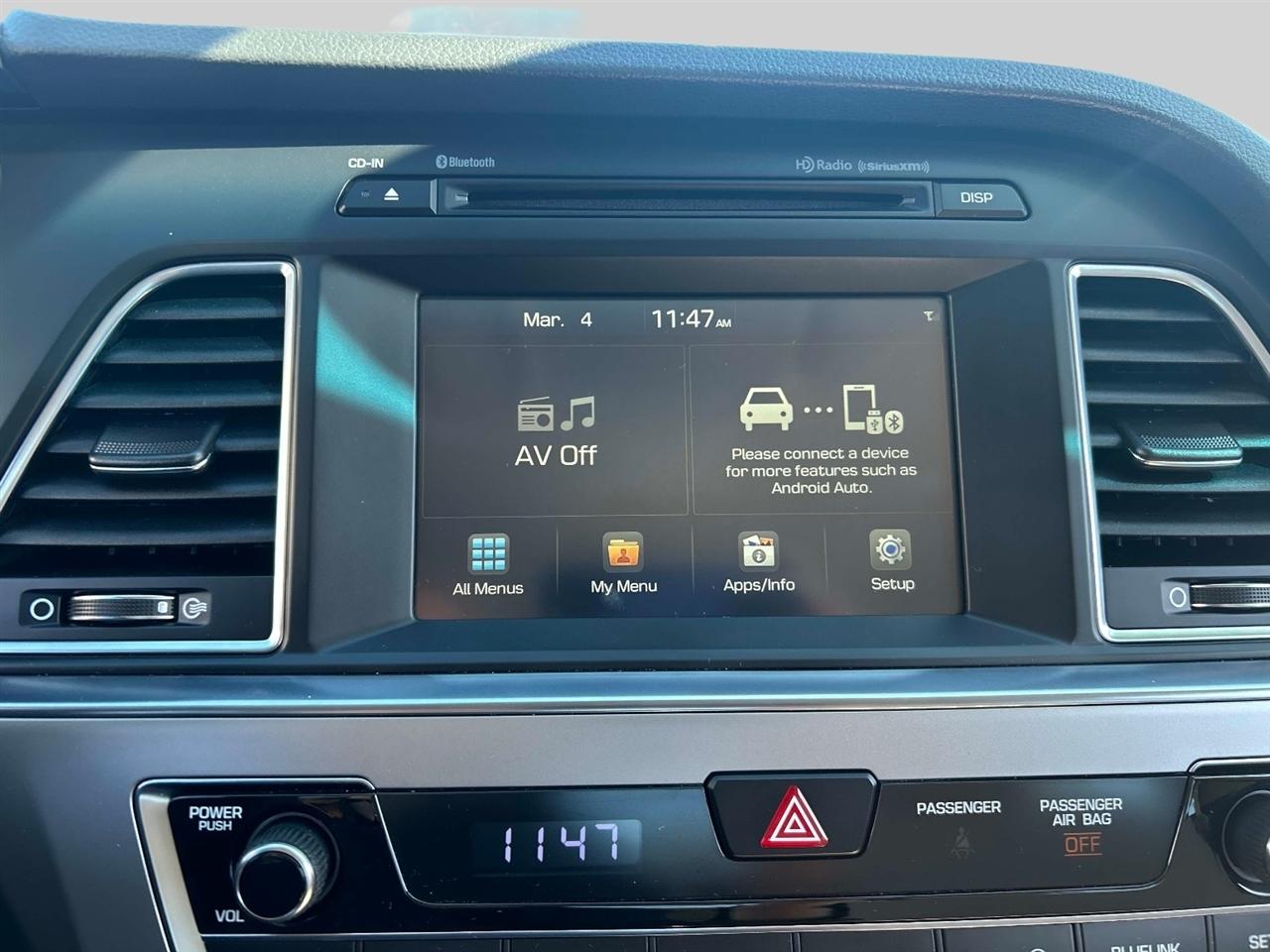 Hyundai Sonata 4dr Sdn 2.4L SE 2016
