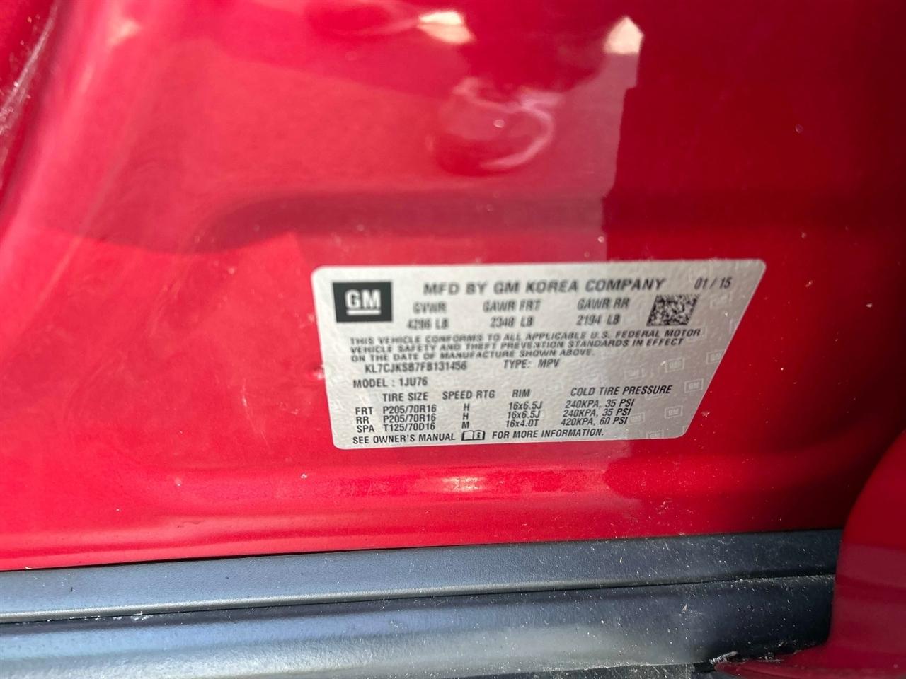 Chevrolet Trax  2015