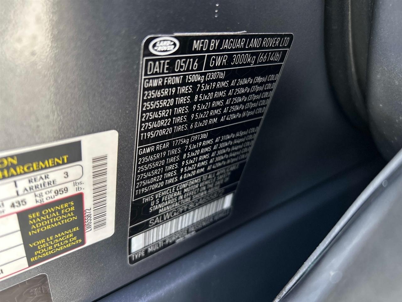 Land Rover Range Rover Sport  2016