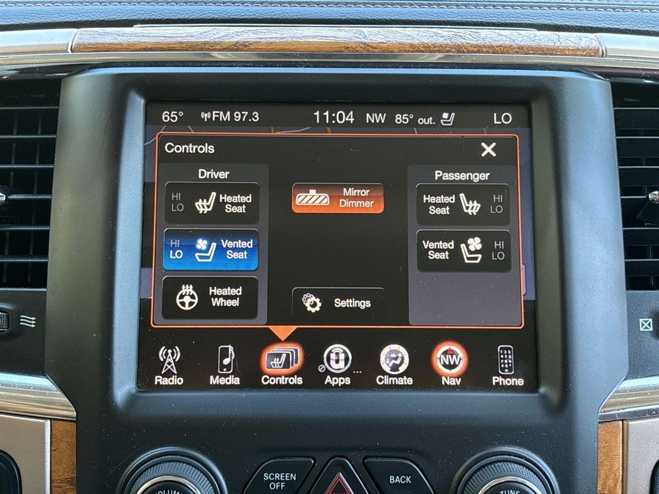 RAM 1500 4WD Crew Cab 140.5" Longhorn 2014