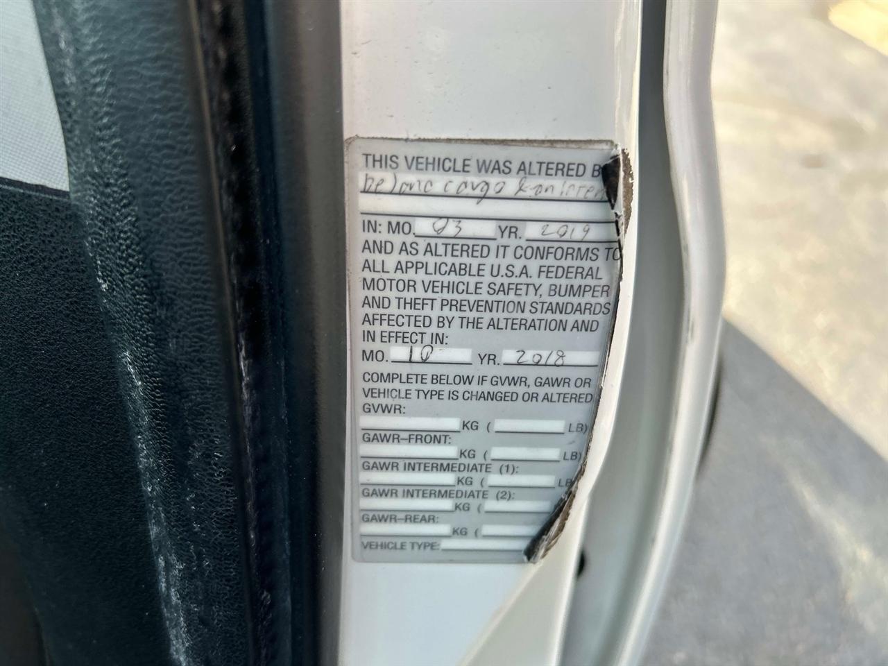 RAM ProMaster City  2019