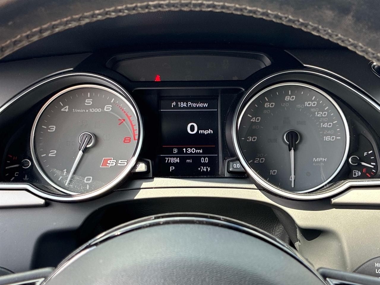 Audi S5 2dr Cpe Auto Prestige 2015