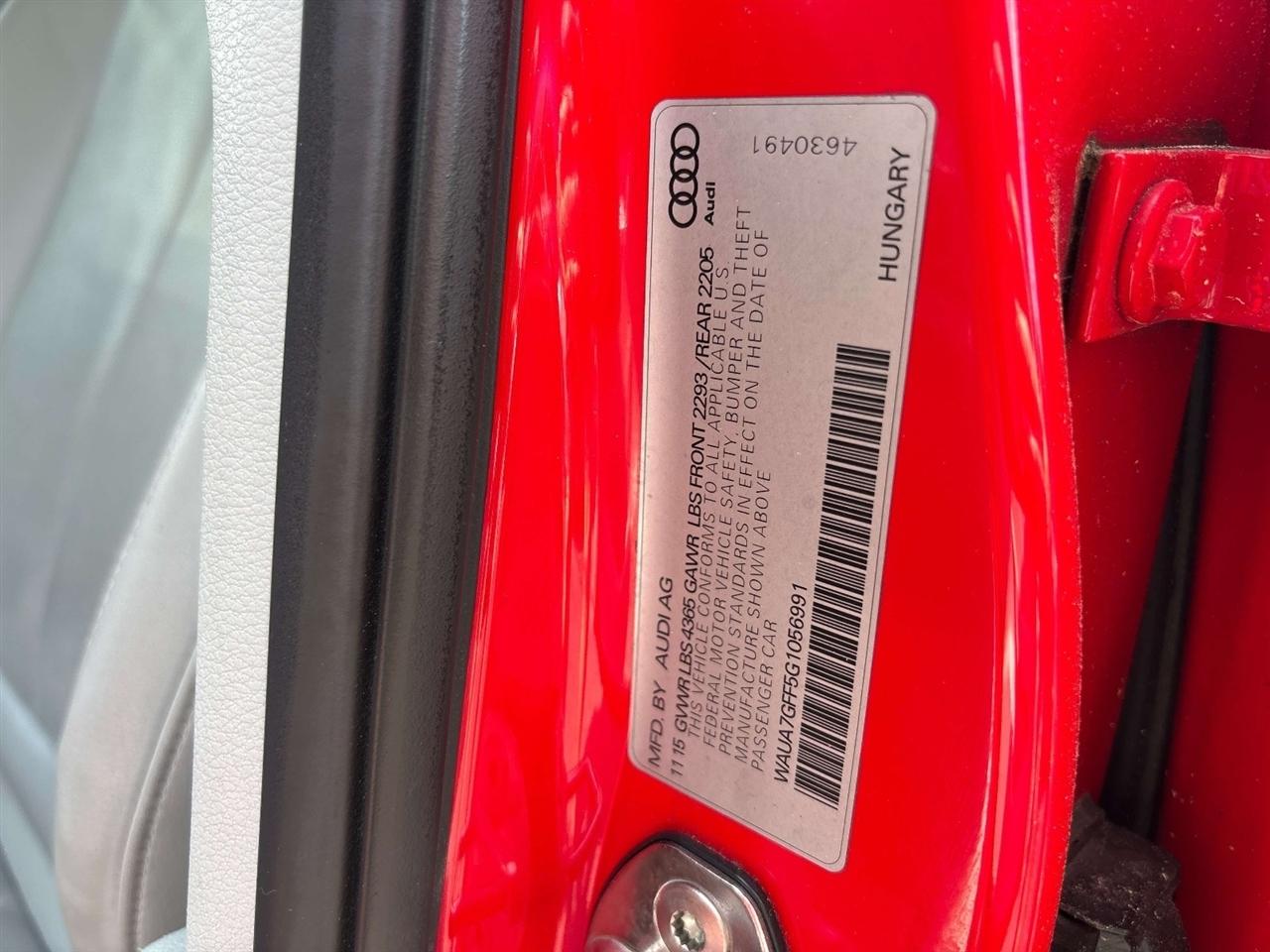 Audi A3 4dr Sdn FWD 1.8T Premium 2016