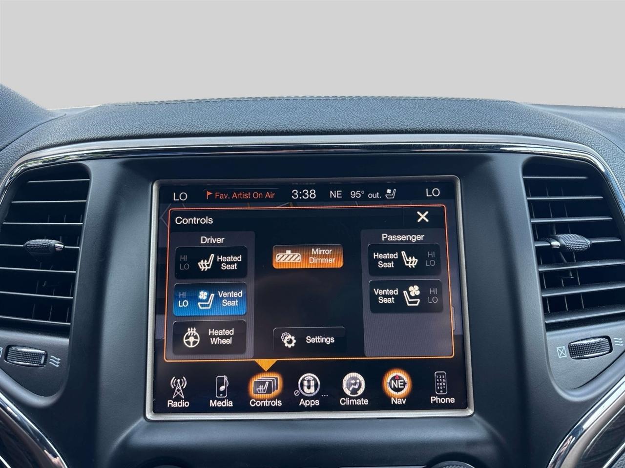 Jeep Grand Cherokee 4WD 4dr Overland 2015