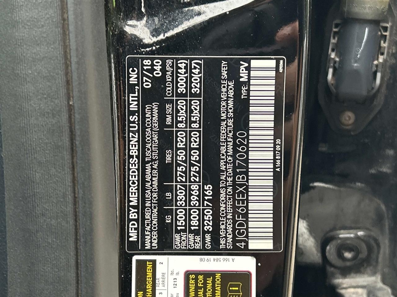 Mercedes-Benz GLS GLS 450 4MATIC SUV 2018