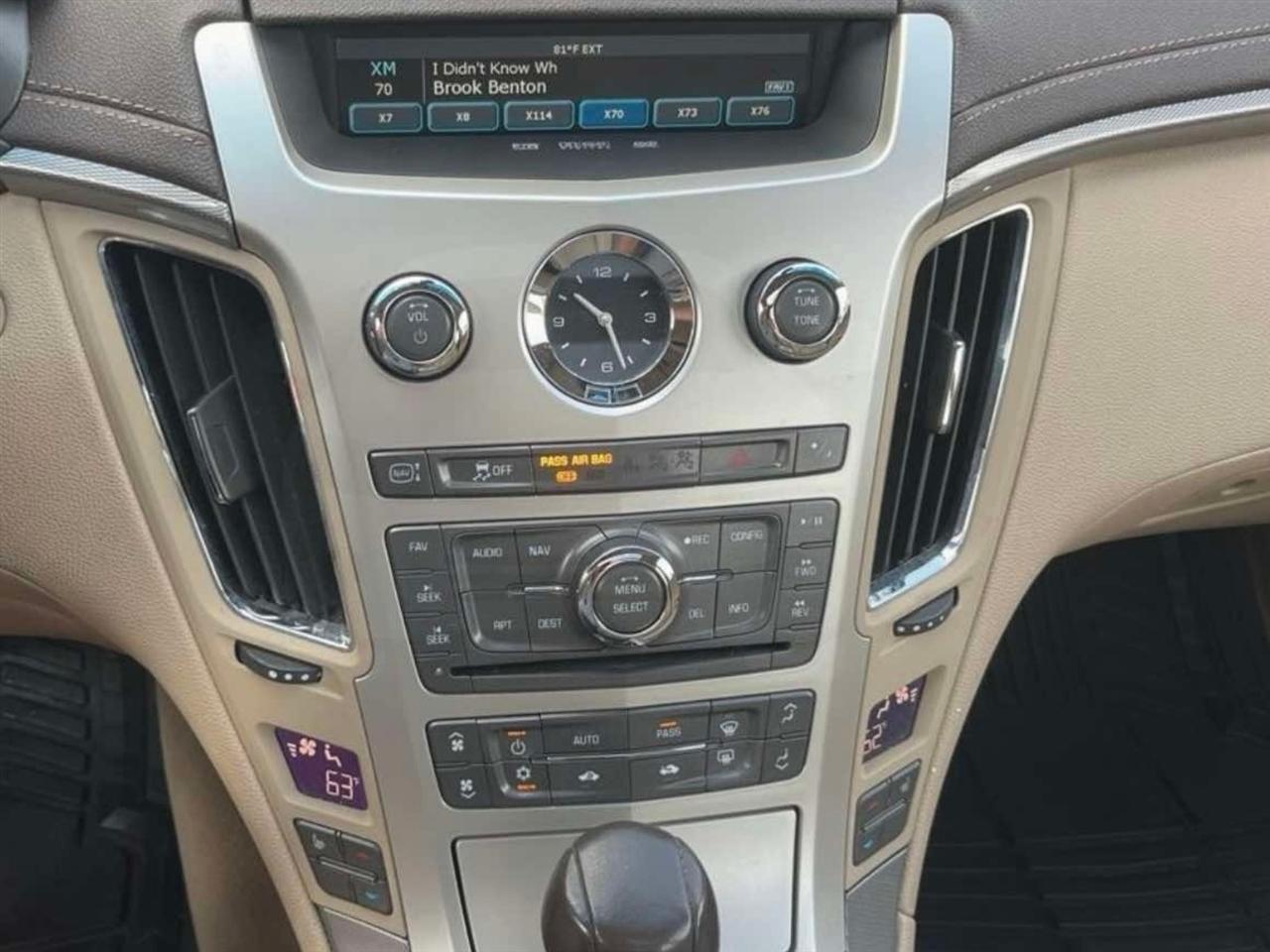 Cadillac CTS Sedan 4dr Sdn 3.0L Luxury RWD 2013