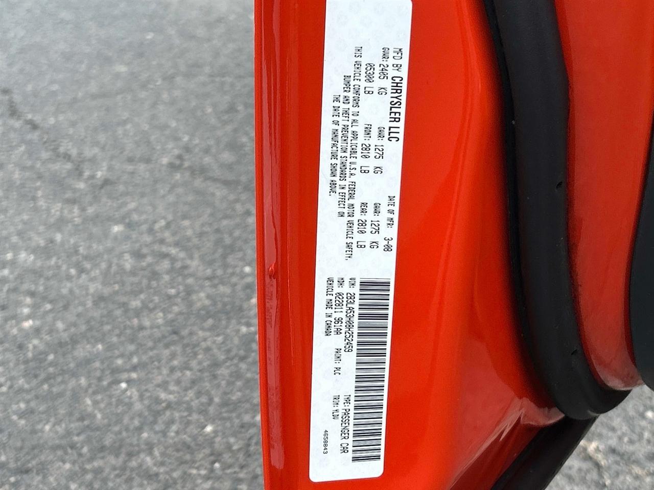 Dodge Charger 4dr Sdn R/T RWD 2008