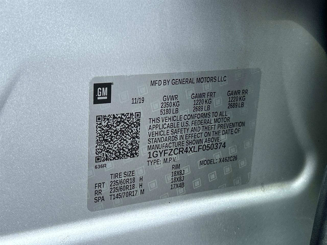 Cadillac XT4 FWD 4dr Premium Luxury 2020