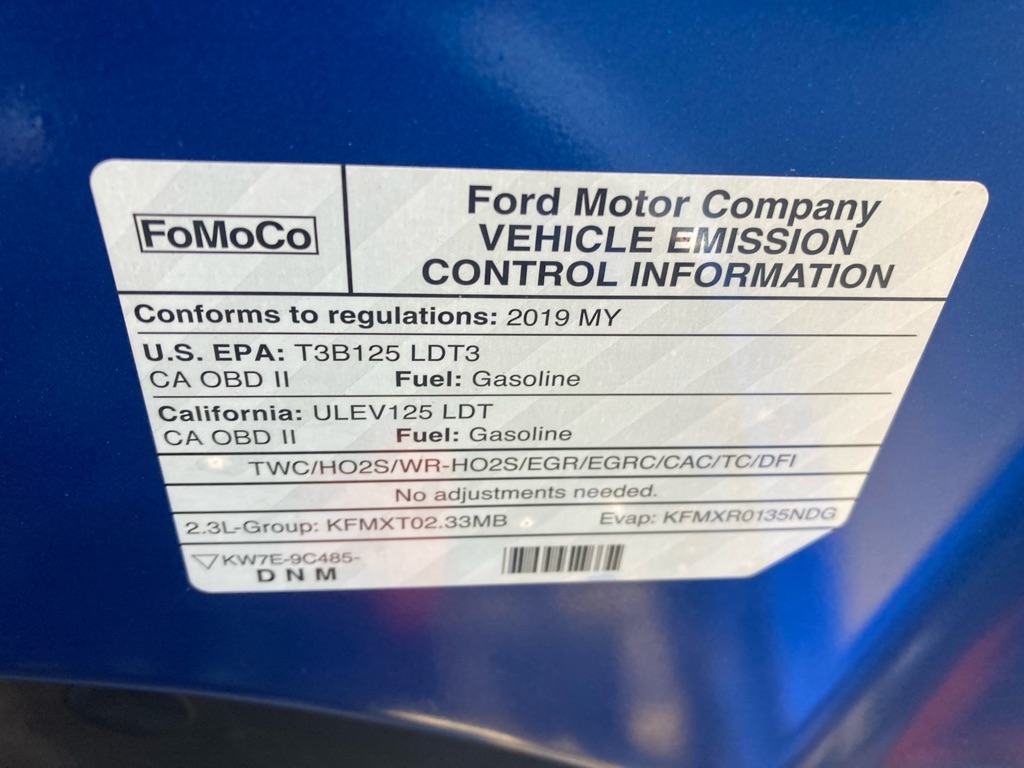 Ford Ranger 114" WB XLT 2019