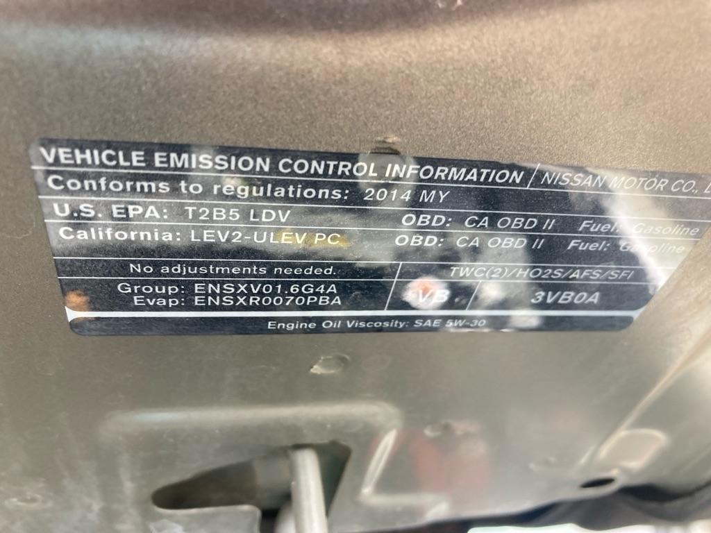 Nissan Versa S Plus 4D Sedan 2014