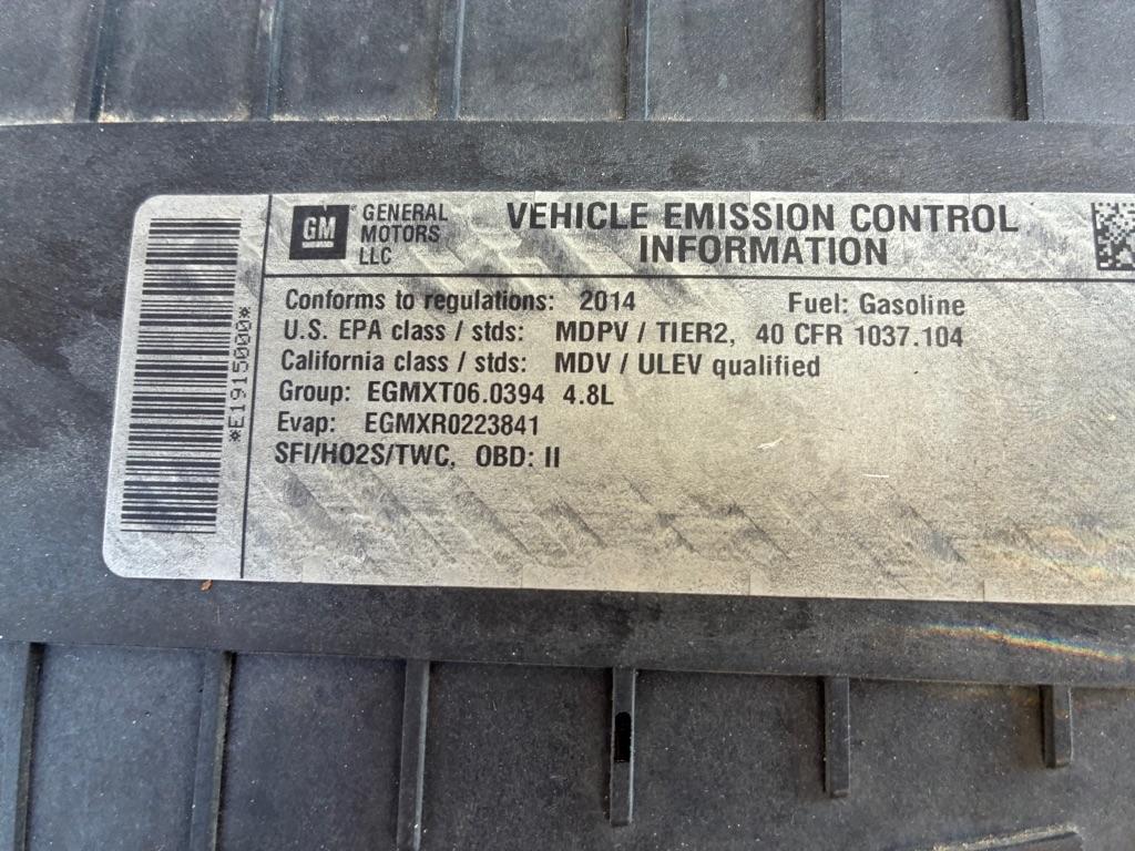 Chevrolet Express 2500 Cargo 2014