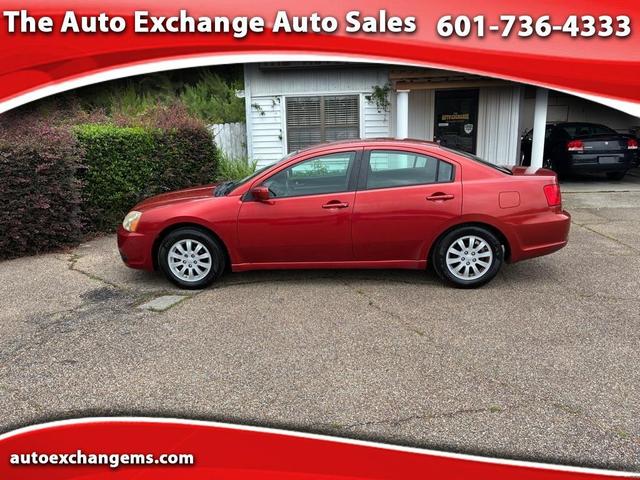Red 2012 Mitsubishi Galant FE Sedan Front-Wheel Drive Automatic