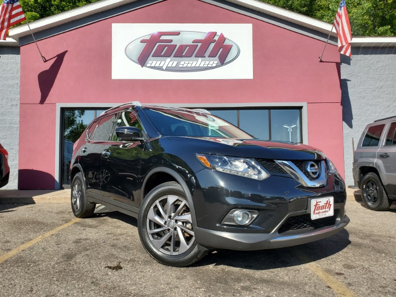 Used 2016 Nissan Rogue SL AWD for Sale in South St Paul MN 55075 Footh