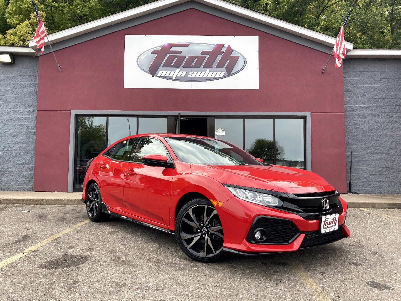 Used 2018 Honda Civic Hatchback Sport CVT for Sale in South St Paul MN