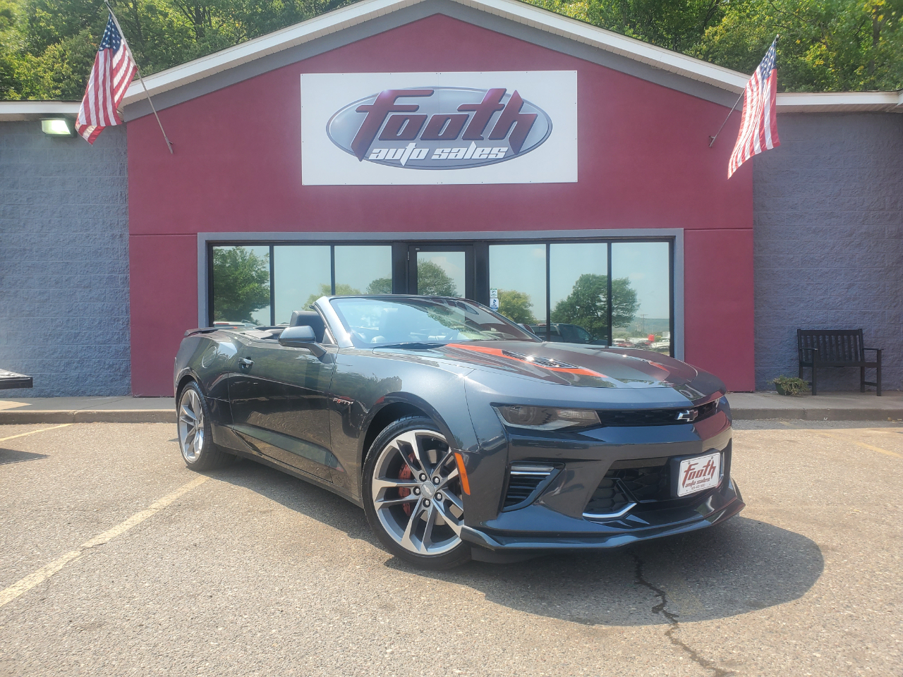 Used 2017 Chevrolet Camaro 2dr Conv 2SS for Sale in South St Paul MN