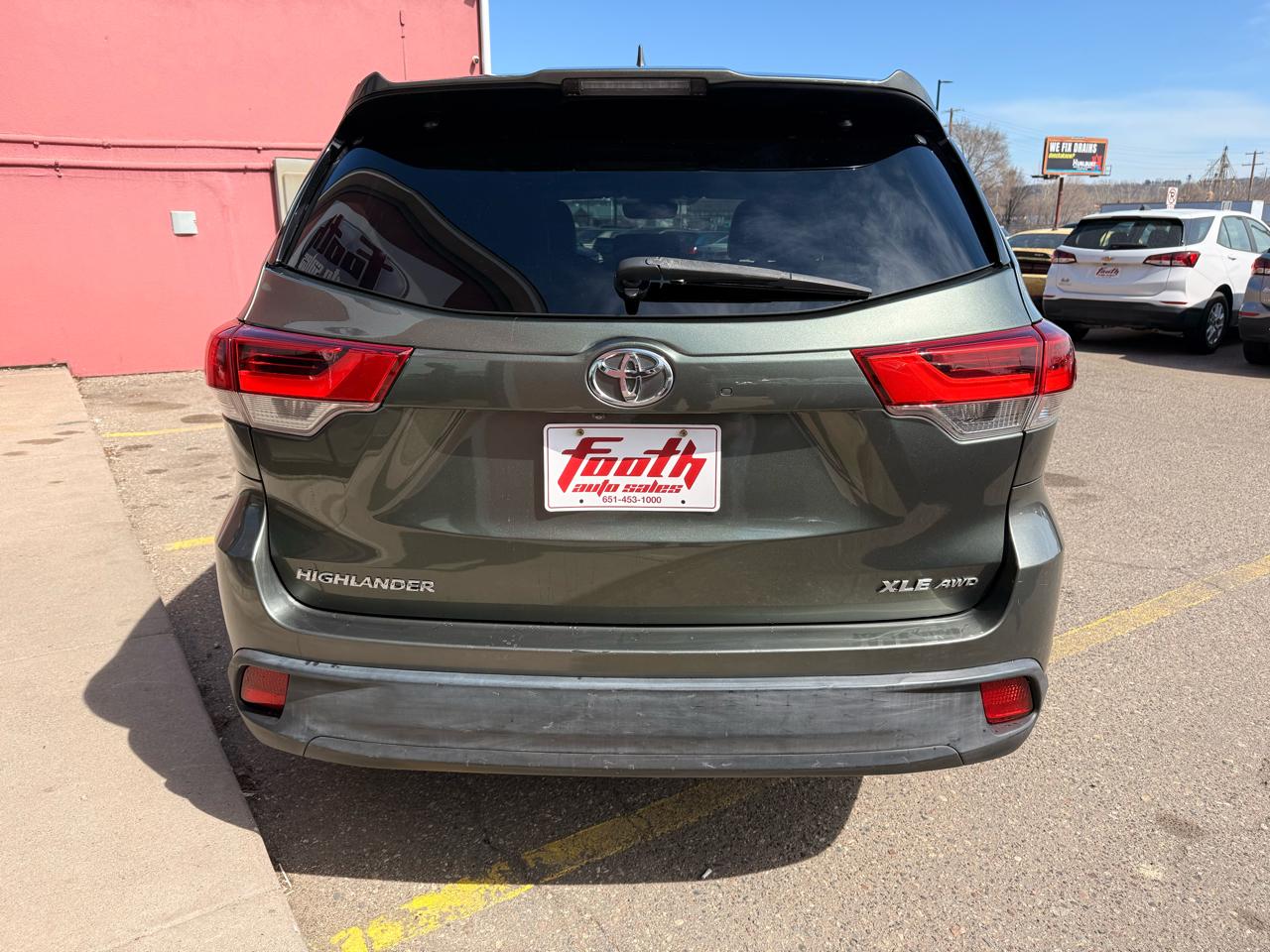 Toyota Highlander XLE AWD V6 2017