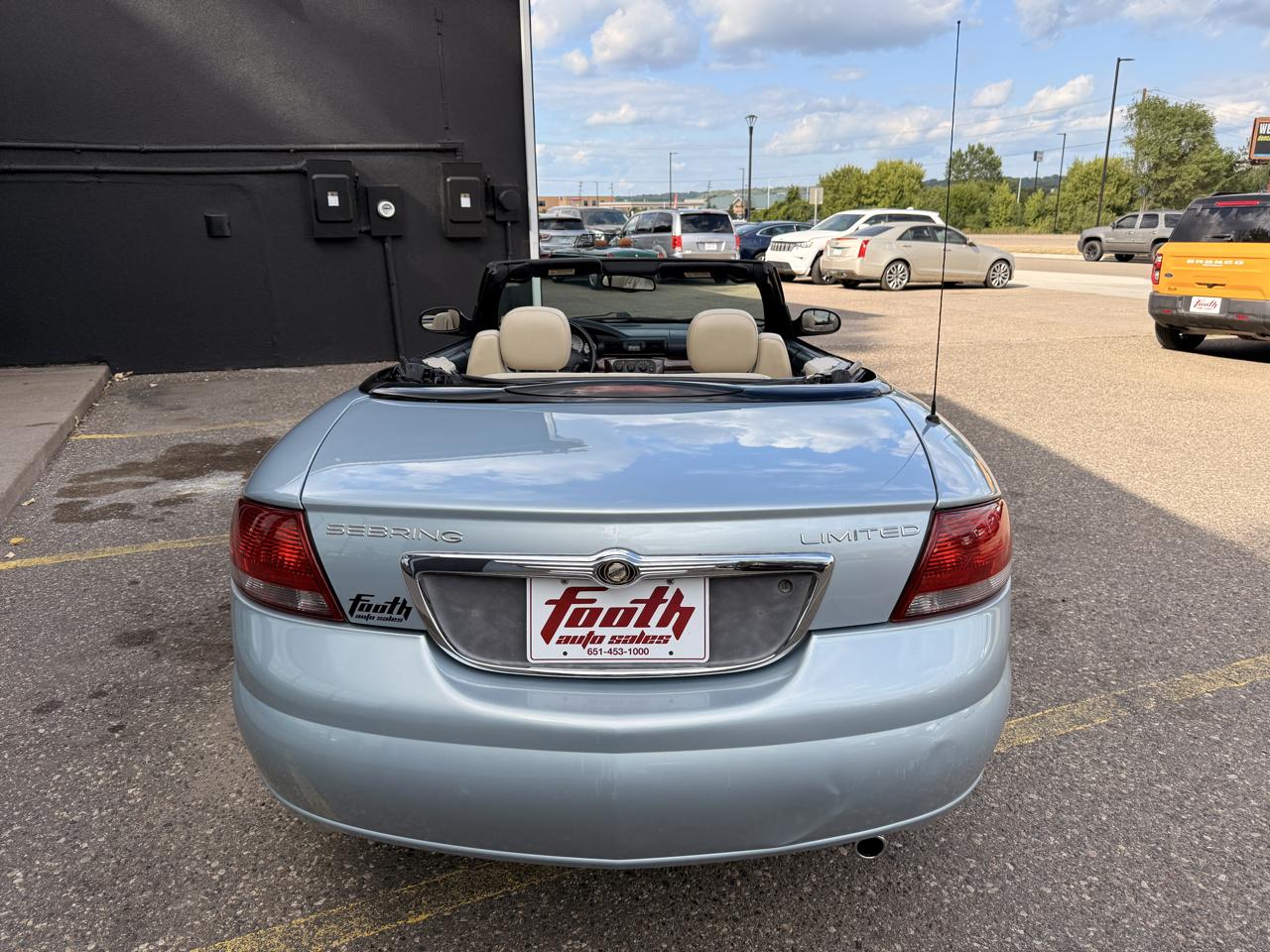 Chrysler Sebring Limited Convertible 2002