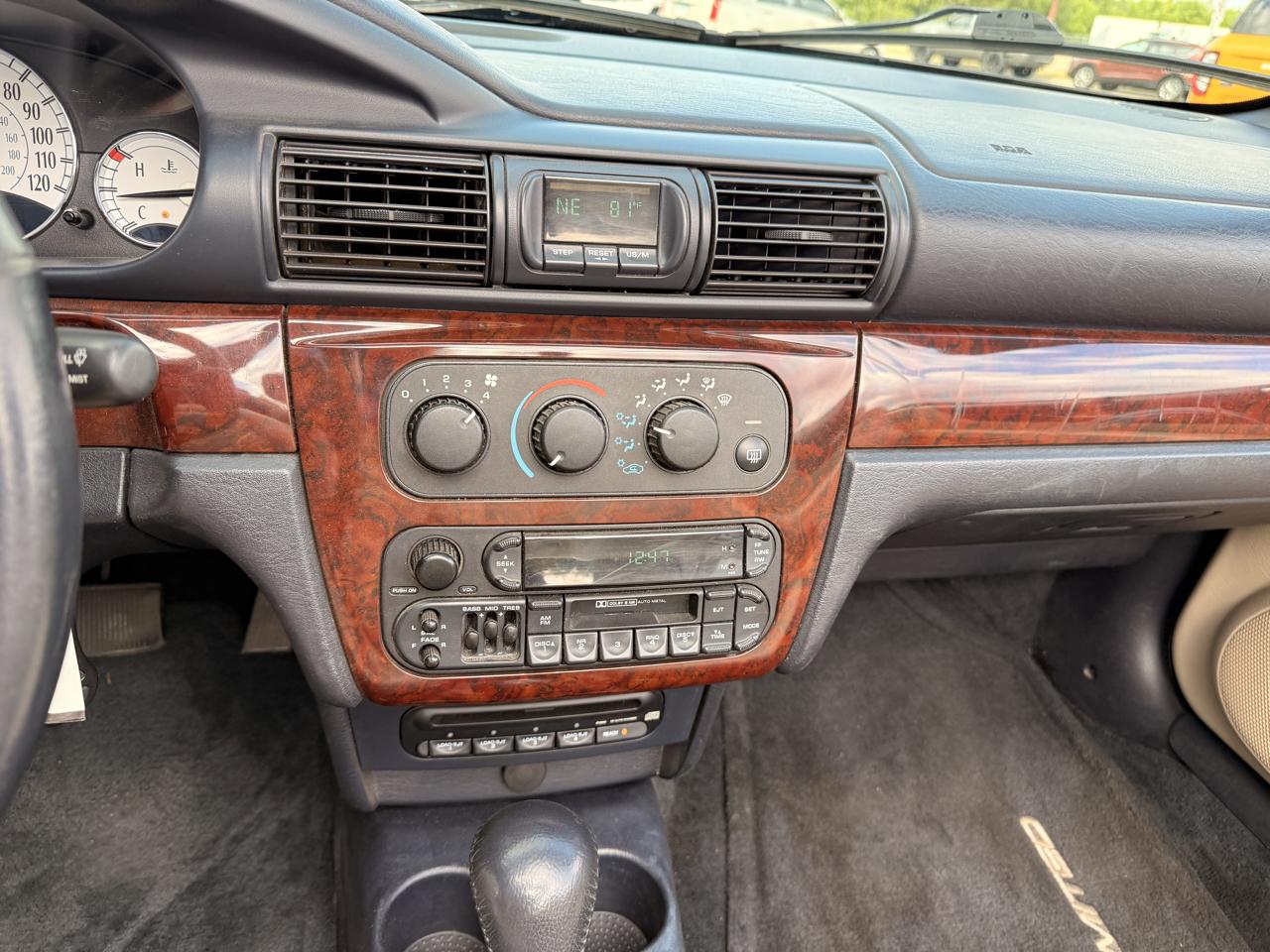 Chrysler Sebring Limited Convertible 2002