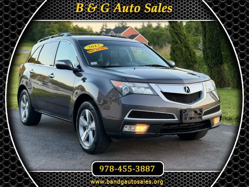 Acura MDX SH-AWD w/Technology/Entertainment Pkg 2012