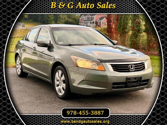 Green 2008 Honda Accord Sedan Front-Wheel Drive Automatic