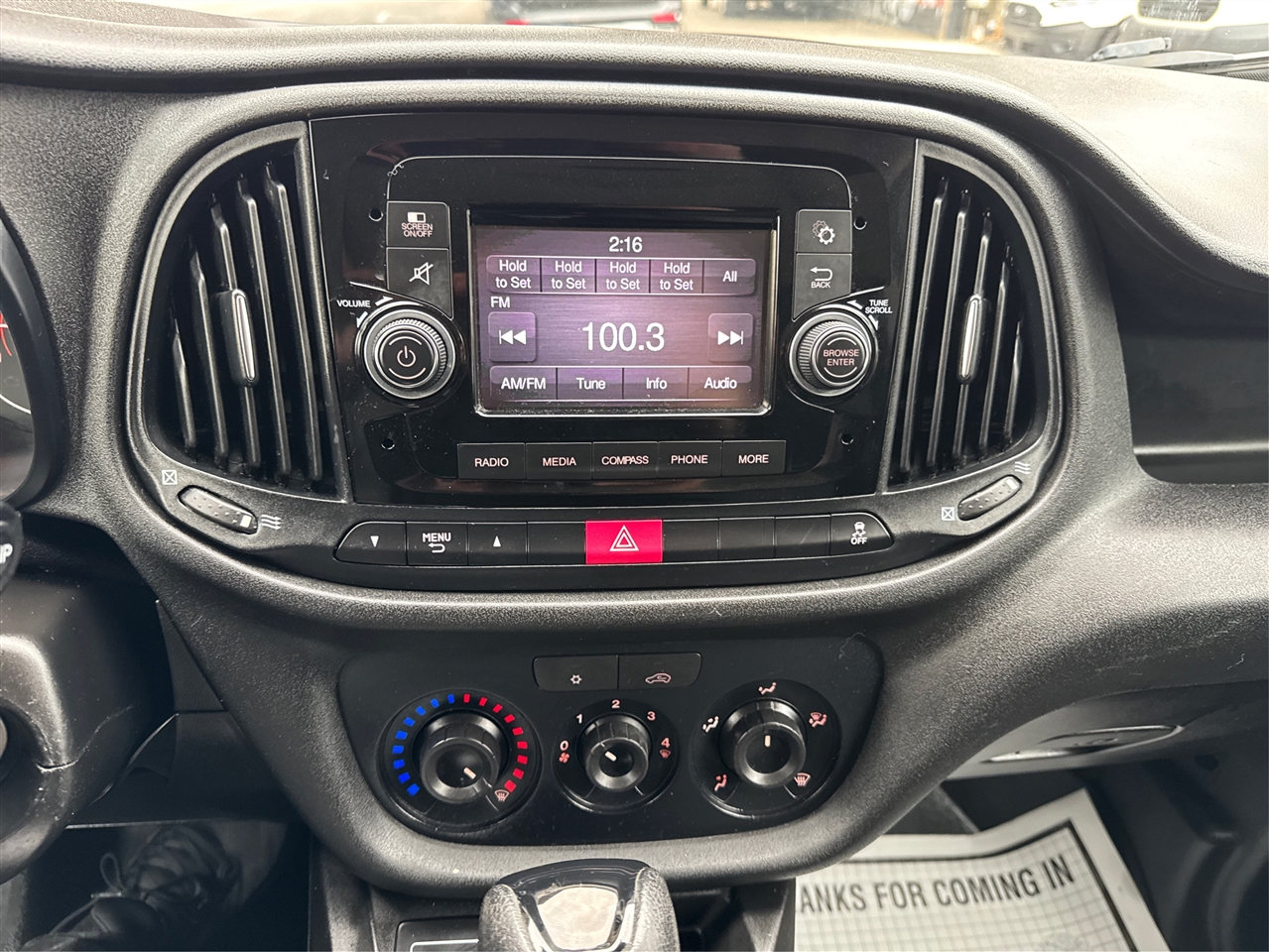 RAM ProMaster City Cargo Van Tradesman Van 2020