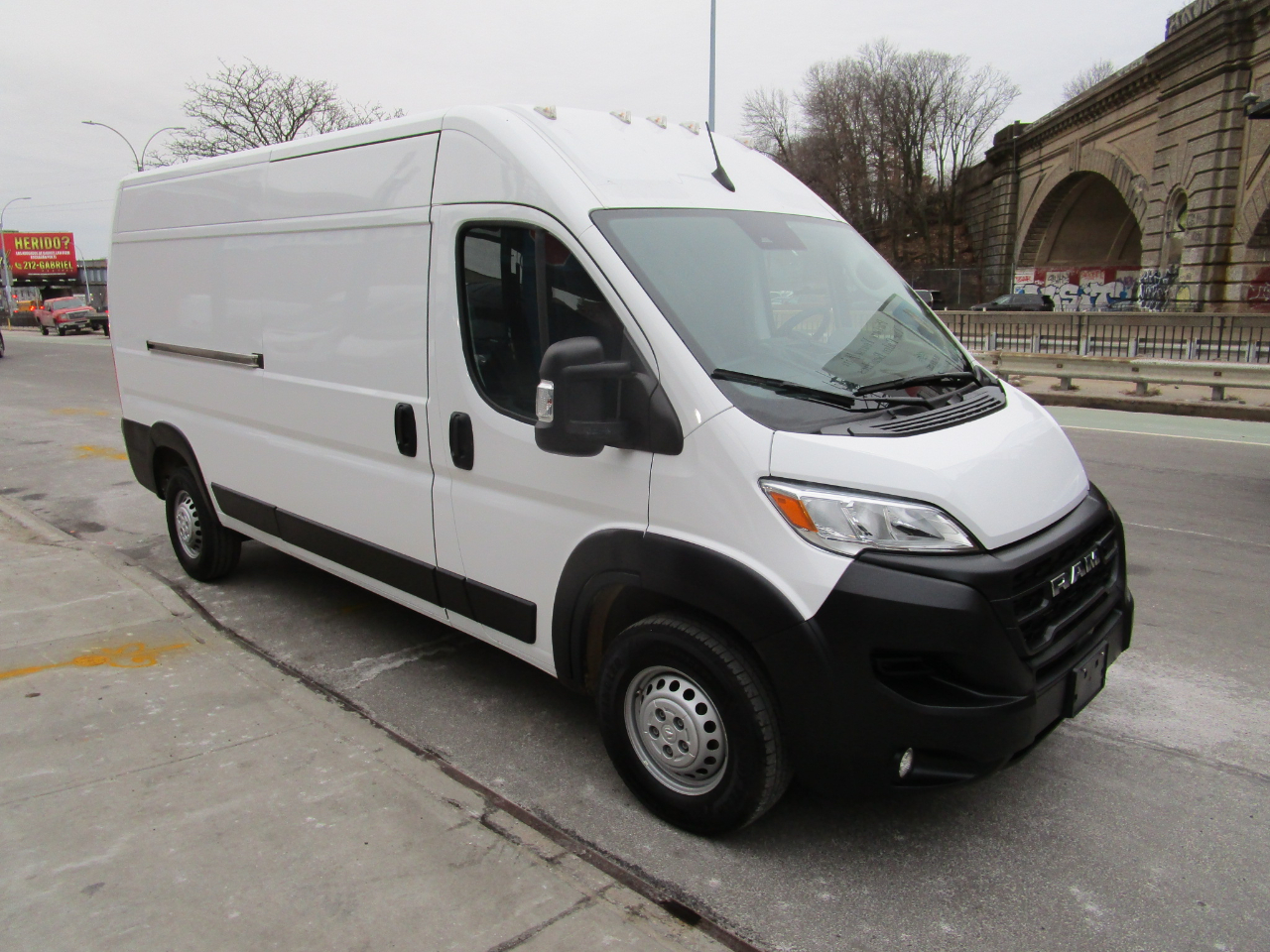 RAM ProMaster Cargo Van Tradesman 3500 High Roof 159" WB w/Pass Seat 2025